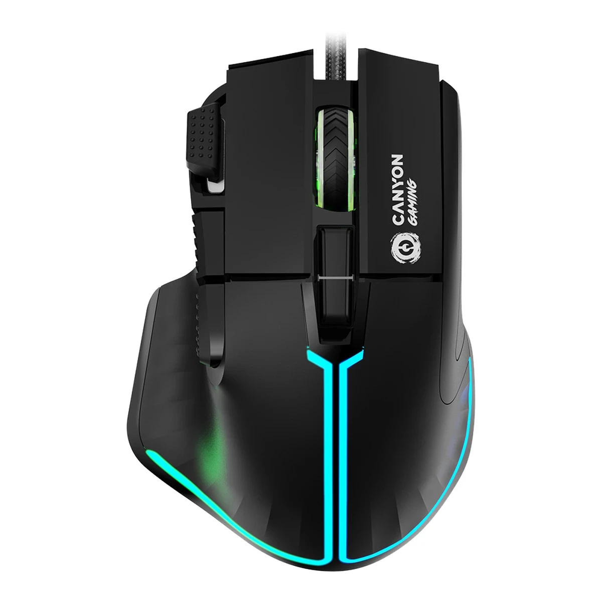 CANYON mouse Fortnax GM-636 RGB 9buttons Wired Black