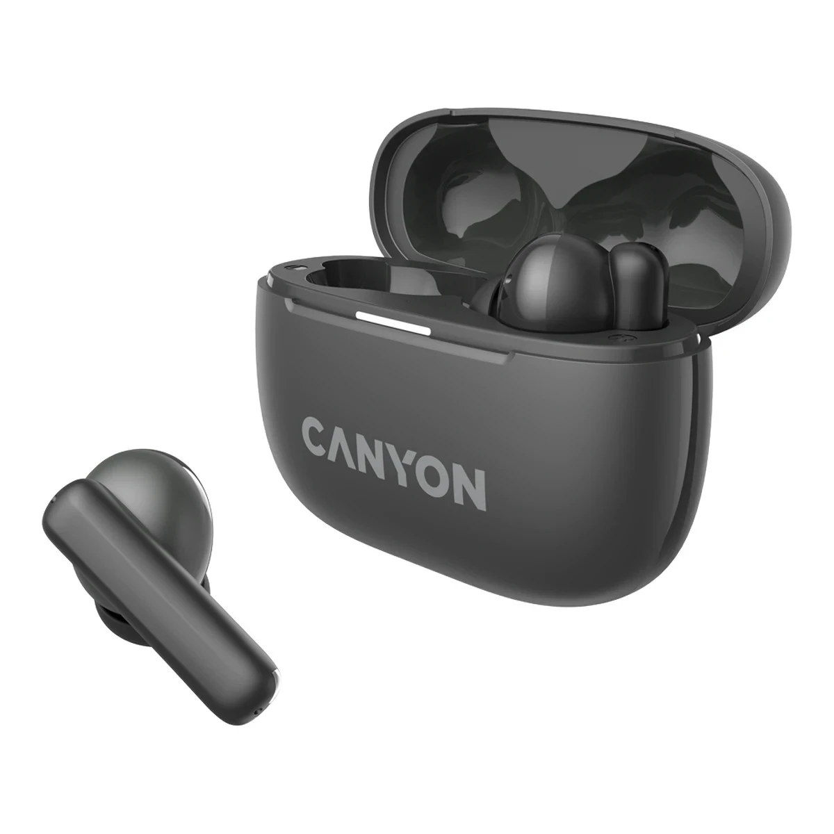 CANYON headset OnGo TWS-10 ANC+ENC Grey
