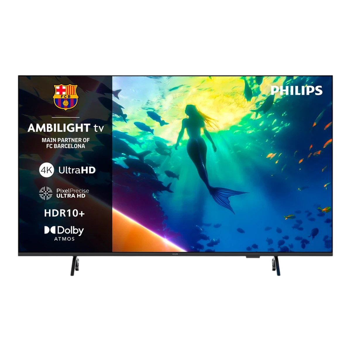 Philips 50PUS8010/12 4K Ultra HD LED AMBILIGHT Smart TV, 126 cm (50''), Pixel Precise Ultra HD, Pametna platforma Titan OS, Dolby Atmos
