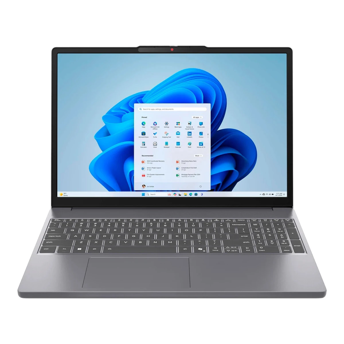 Lenovo IdeaPad Slim 3 15IRH10, 15.3" (1920x1200) AG 300nits, Intel Core i7-13620H (up to 4.9GHz), 16GB DDR5 4800MHz, 1TB SSD NVMe, 2x USB 3.2, 1x USB Type-C, HDMI, Luna Grey, 60Wh, No Os, 2Yr