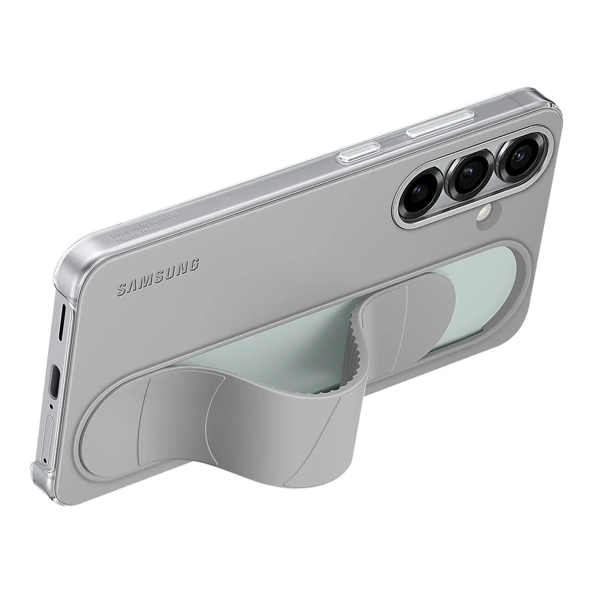 Samsung Galaxy S25+ Standing Grip Case Gray