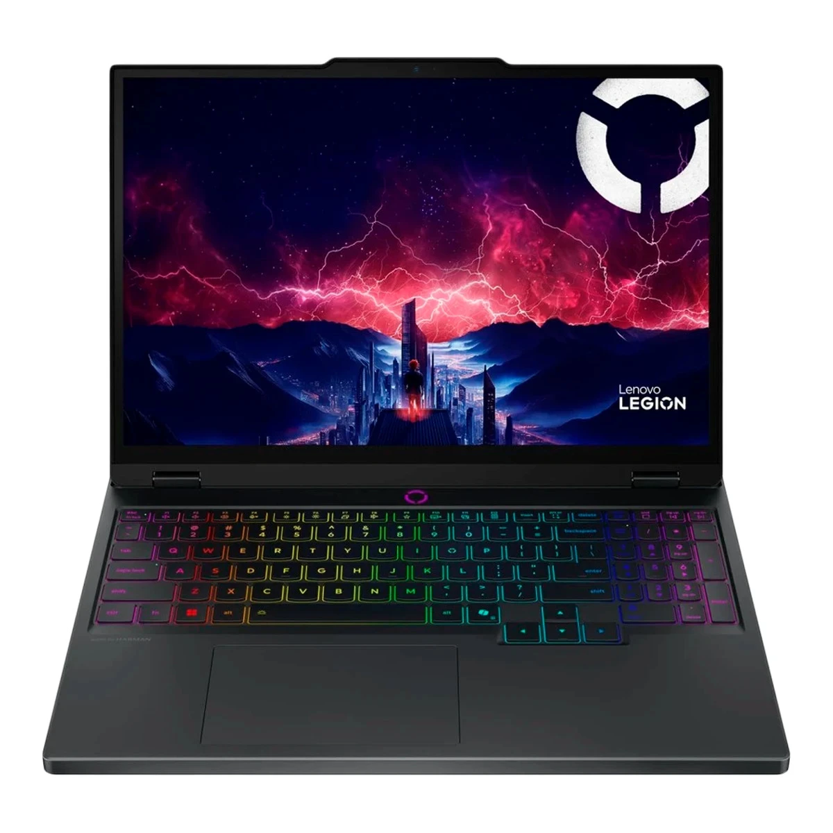 LENOVO LEGION 5 15AHP10, 15.1" OLED 165Hz 1000nits, AMD Ryzen AI 7 350, 32G DDR5-5600(2x16), 1TB SSD, GeForce RTX 5060 8GB GDDR7, 3x USB 3.2, 2x USB-C, HDMI, RJ-45, 80Wh, Eclipse Black, No Os, 2Yr