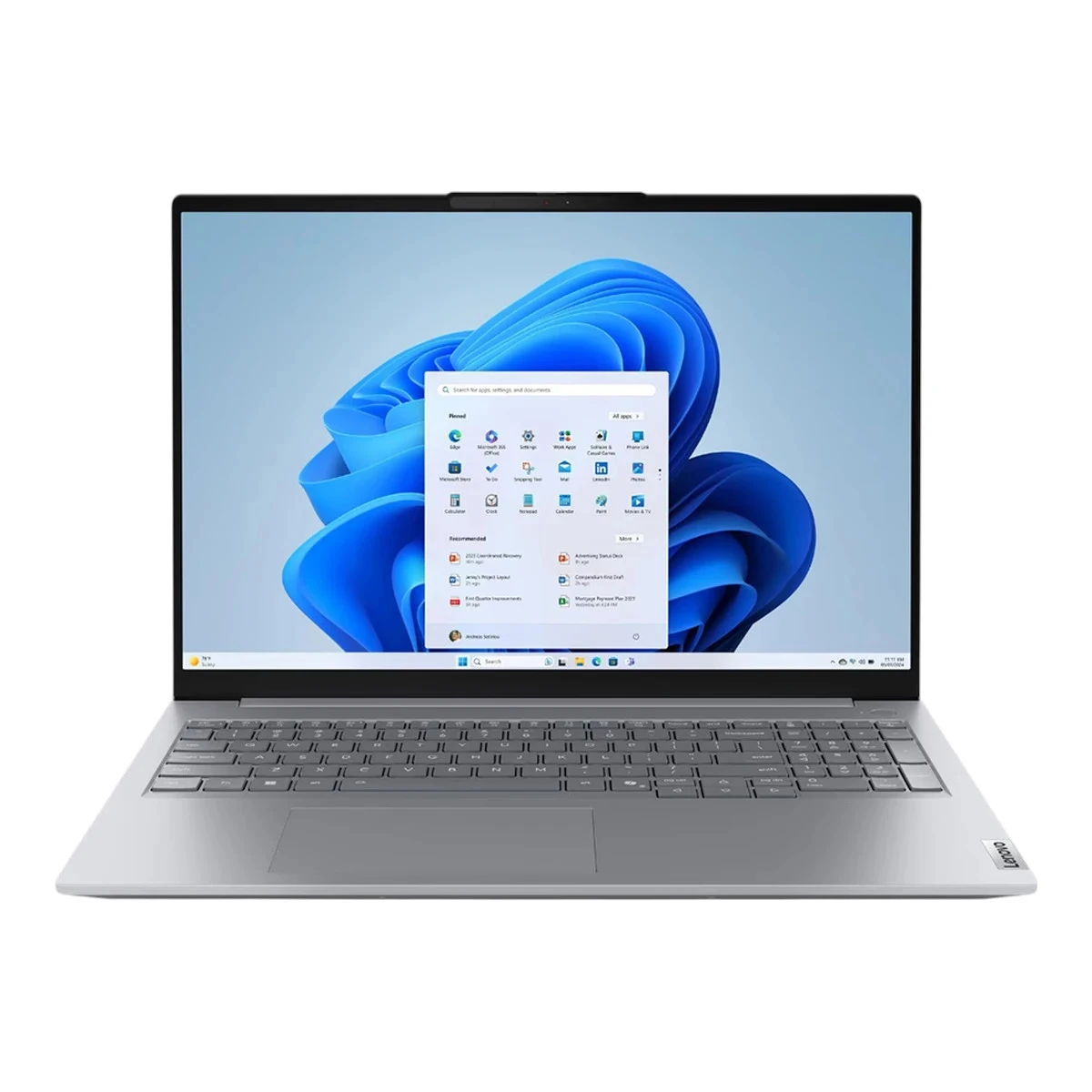 ThinkBook 16 G8 IAL, 16'' WUXGA (1920x1200) IPS 300 nits AG, Ultra 5 225U, 12C, 16GB DDR5, 512GB SSD M.2, Intel Intg, 1080p IR Cam + Mic, WLAN + BT, 2xUSB 3.2, 1xUSB 3.2 Type C, 1xUSB THB 4, HDMI, SD reader, RJ-45, FPR, Backlit Kb, 45WH, W11Pro, 3Yr