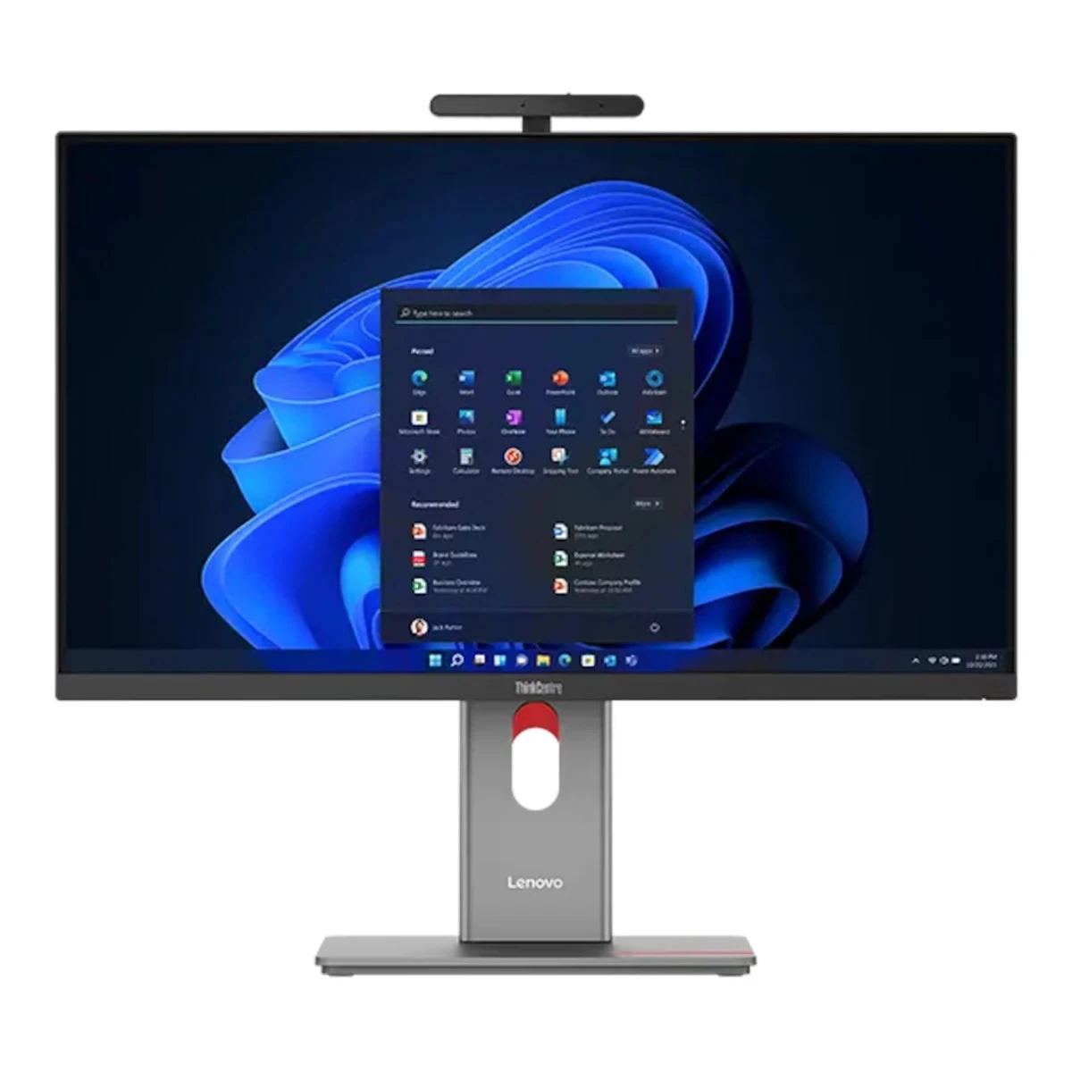 Lenovo ThinkCentre M90a Pro Gen6, 27" QHD (2560 x 1440), IPS, Anti-Glare, 400 nits, Intel Core Ultra 5 225, 32 GB DDR5-5600MT/s, 512 GB SSD M.2, 5MP Cam, 2 x 3W, 5x USB 3.2, 2x USB C 3.2, 1x USB C THB4, HDMI, DP, RJ45, USB KB/Mouse, 180W, W11Pro, 3Yr