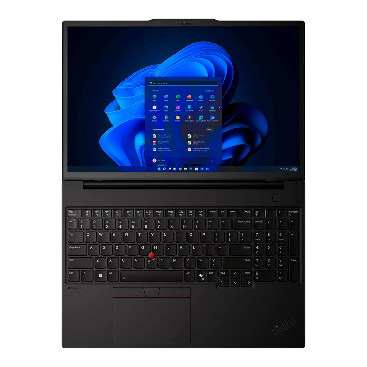 LENOVO ThinkPad P16s Gen 4 16" FHD IPS, Intel Core Ultra 7 255H, 32GB DDR5(2x16), NVIDIA RTX PRO 500 BLACKWELL 6GB, 1TB SSD, 2x USB-A 3.2, 2x THB 4, HDMI, RJ45, WiFi 7, BT5.4, BH BL Kyb, 75Wh, Win 11 Pro, Black, 3Yr