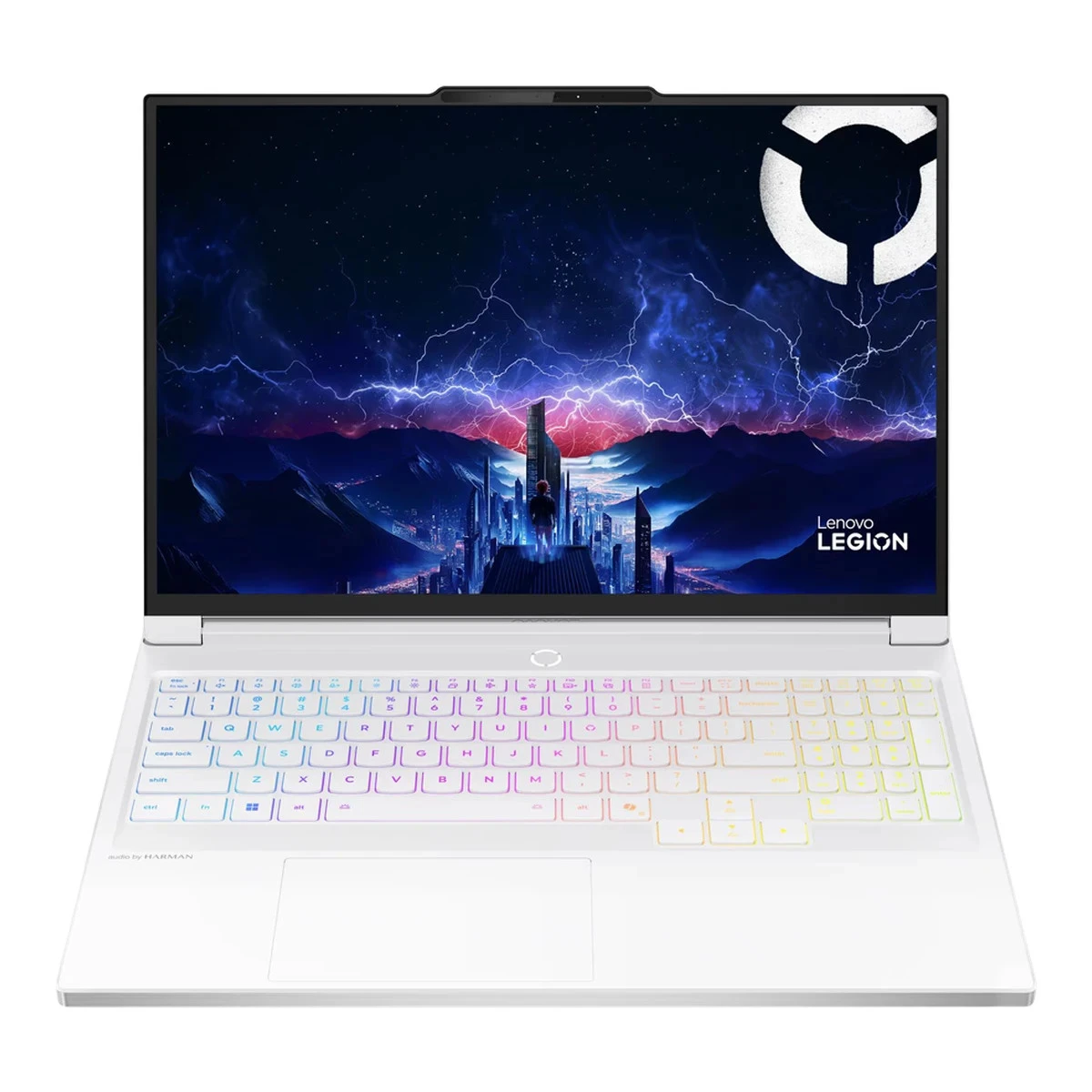 LENOVO LEGION 7 16IAX10, 16" OLED 240Hz 500nits, Intel Core Ultra 7 255HX, 32GB DDR5-5600(2x16), 1TB SSD, GeForce RTX 5060 8GB GDDR7, 2x USB 3.2, 2x USB-C, HDMI, 84Wh, Glacier White, Windows 11 Home, 2Yr