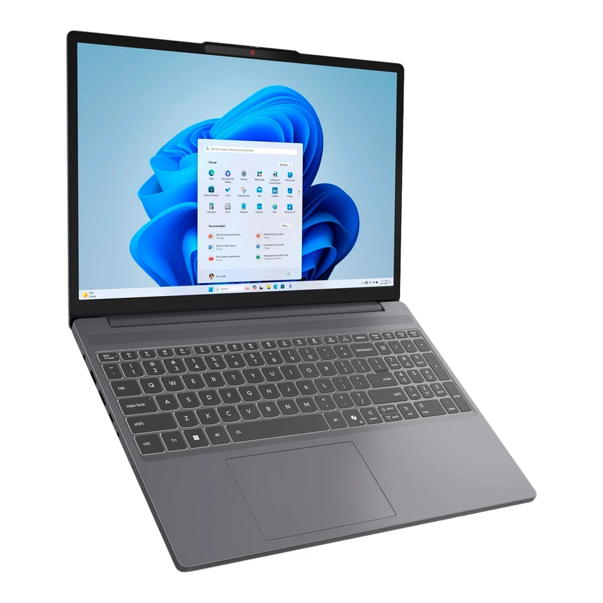 Lenovo IdeaPad Slim 3 15IRH10, 15.3" (1920x1200) AG 300nits, Intel Core i7-13620H (up to 4.9GHz), 24GB DDR5 4800MHz, 1TB SSD NVMe, 2x USB 3.2, 1x USB Type-C, HDMI, Luna Grey, 60Wh, No Os, 2Yr