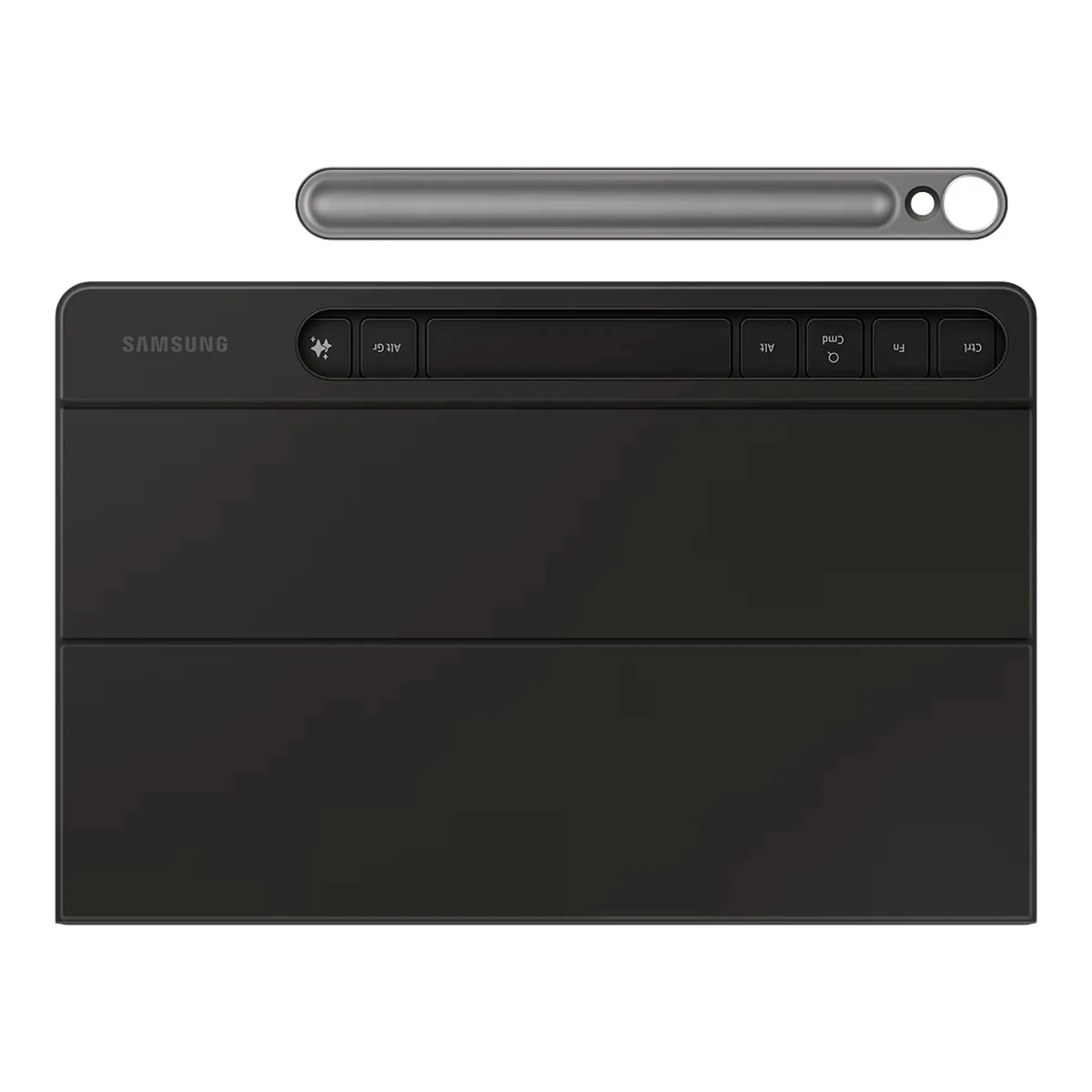 Samsung Galaxy Tab S9/S9 FE/S10 FE/S10 Lite Book Cover Keyboard Slim - AI Key Black
