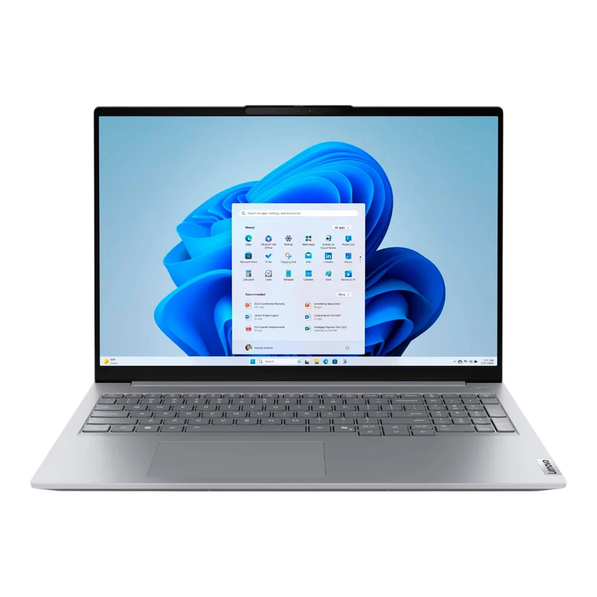ThinkBook 16 G8 IAL, 16'' WUXGA (1920x1200) IPS 300 nits AG, Ultra 5 225U, 12C, 16GB DDR5, 512GB SSD M.2, Intel Intg, 1080p IR Cam + Mic, WLAN + BT, 2xUSB 3.2, 1xUSB 3.2 Type C, 1xUSB THB 4, HDMI, SD reader, RJ-45, FPR, Backlit Kb, 45WH, NoOs, 3Yr