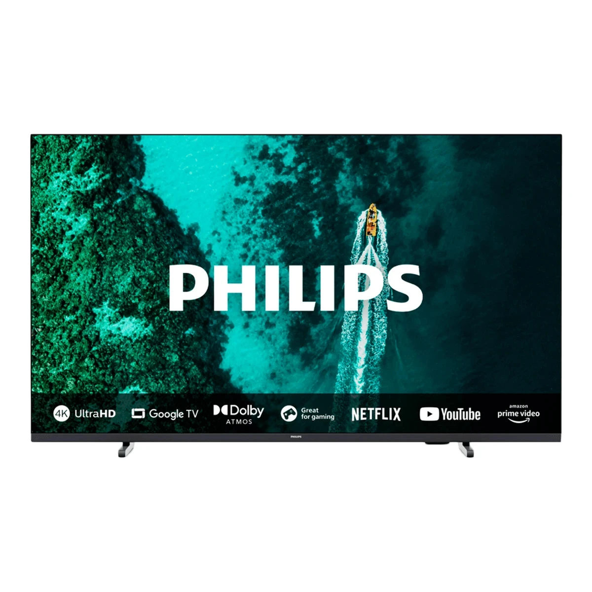 Philips 65PUS7409/12 4K Ultra HD LED Google TV™, 164 cm (65") TV, Pixel Precise Ultra HD, Micro Dimming, Natural Motion, Dolby Atmos sound, Google Assistant/Amazon Alexa