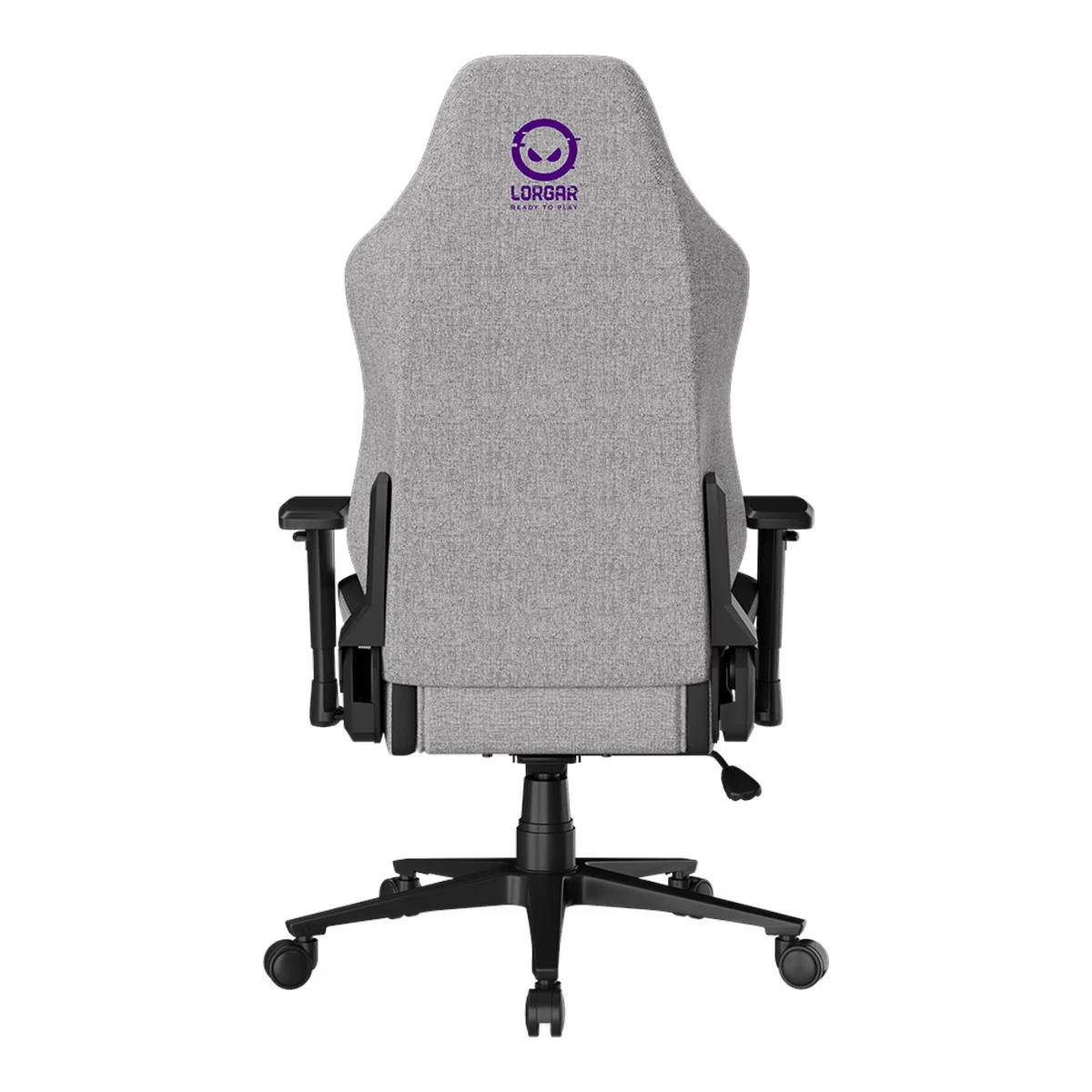 LORGAR CHA41, Ergonomic Gaming Chair Advanced, premium anti-stain fabric, Grey