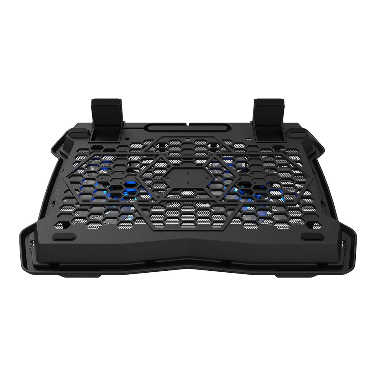 CANYON NS03, Cooling stand dual-fan with 2x2.0 USB hub, support up to 10”-15.6” laptop, ABS plastic and iron, Fans dimension:125*125*15mm(2pcs), DC 5V, fan speed: 800-1000RPM, size:340*265*30mm, 435g