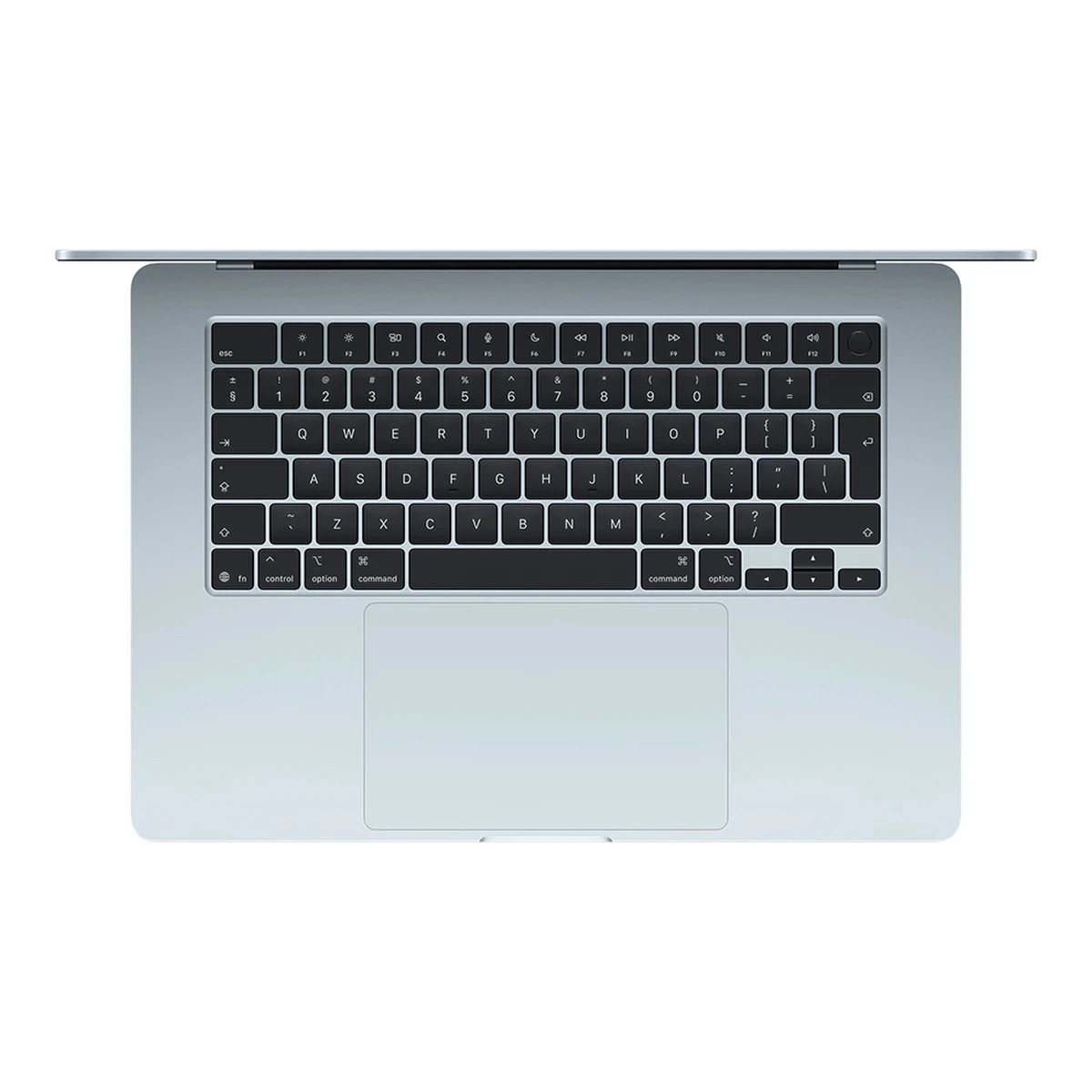 MacBook Air 15-inch,Sky Blue,Model A3448,M5 CHIP WITH 10C CPU, 10C GPU,16GB unified memory,35W Dual USB-C Power Adapter, 512GB SSD storage,Two Thunderbolt 4 Ports,Touch ID,Liquid Retina display,Force Touch Trackpad, KEYBOARD-INT