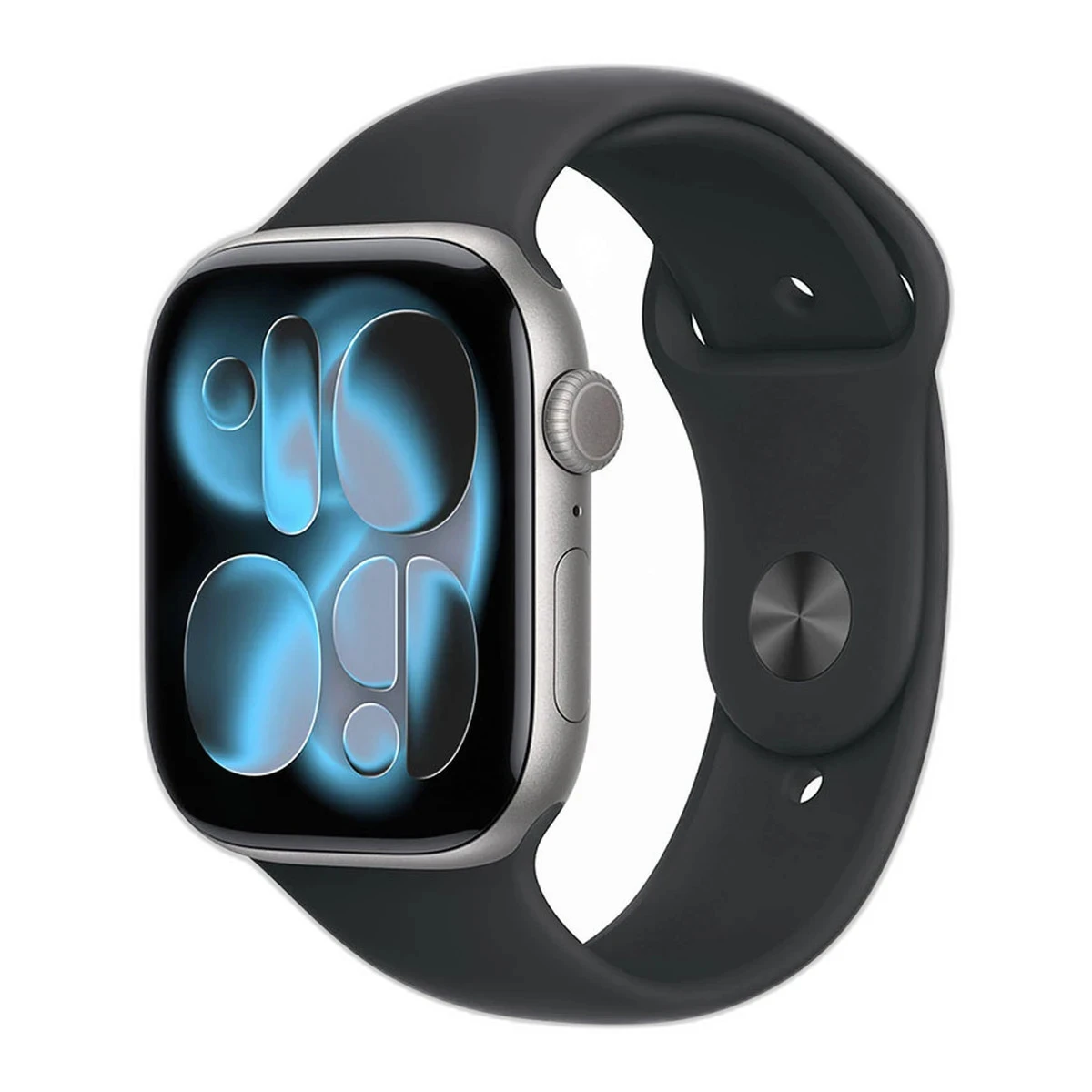 Apple Watch Series 11 GPS 42mm Space Grey Aluminium Case with Black Sport Band - M/L,Model A3331