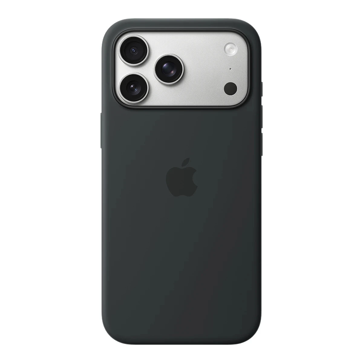 iPhone 17 Pro Max Silicone Case with MagSafe - Black,Model A3560