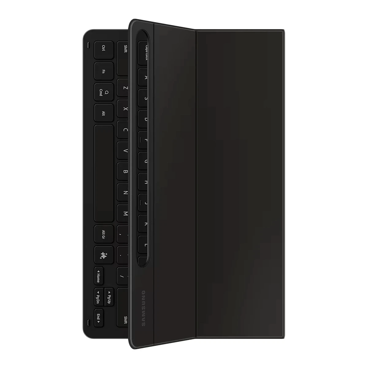 Samsung Galaxy Tab S9/S9 FE/S10 FE/S10 Lite Book Cover Keyboard Slim - AI Key Black