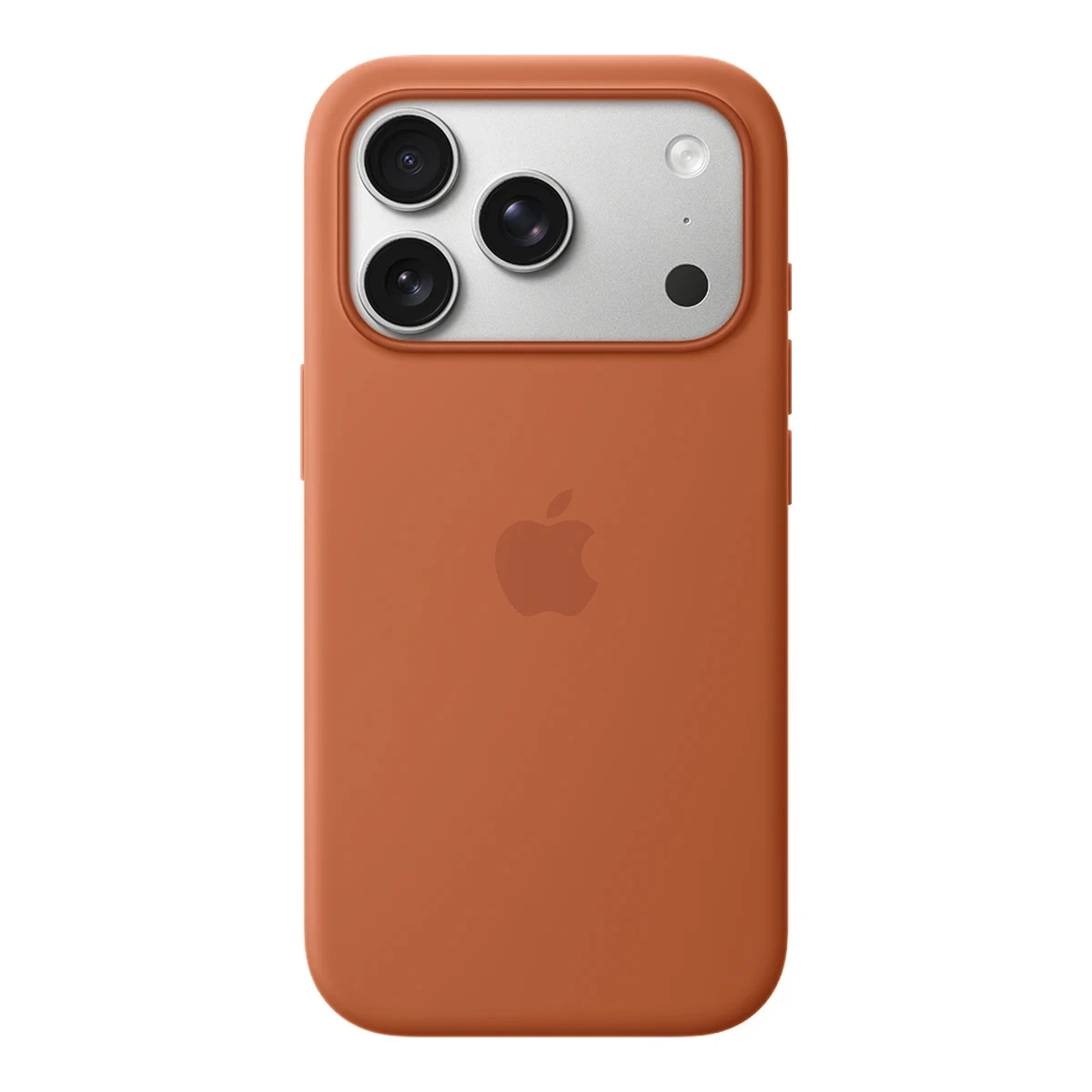 iPhone 17 Pro Silicone Case with MagSafe - Terra Cotta,Model A3559