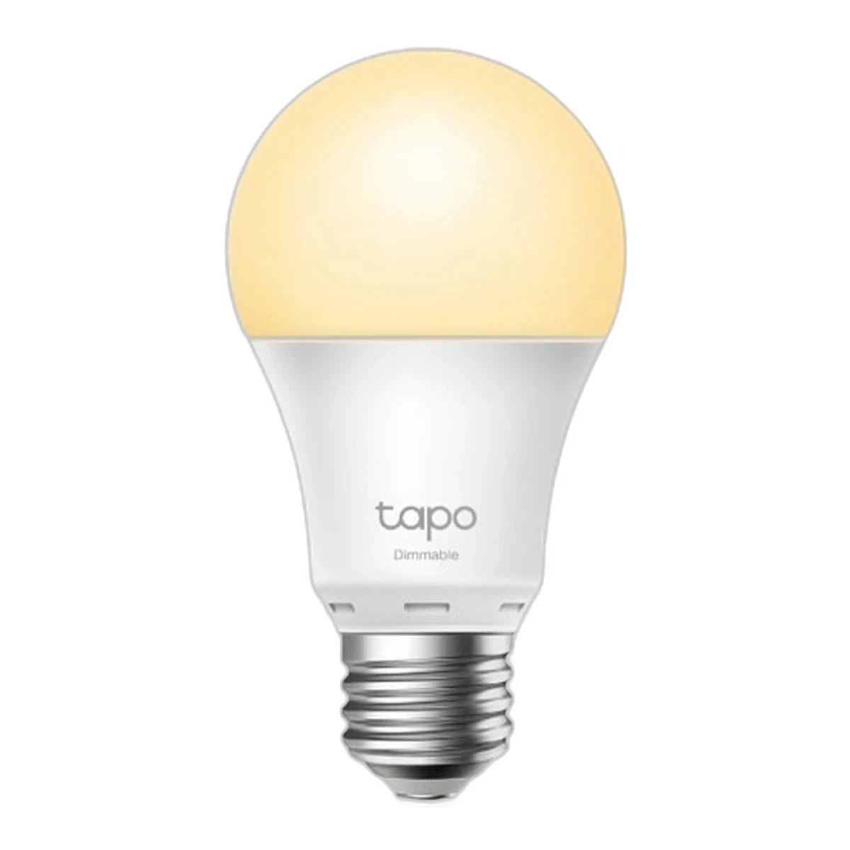 TP-Link Tapo L510E Smart Wi-Fi Light Bulb, Dimmable, E27 base, 2700K, 220V, 50/60 Hz, 60W Equivalent, Energy Class A+, 2.4GHz, 802.11b/g/n, Tapo APP, Works with Alexa and Google Assistant, Timer and Schedule settings