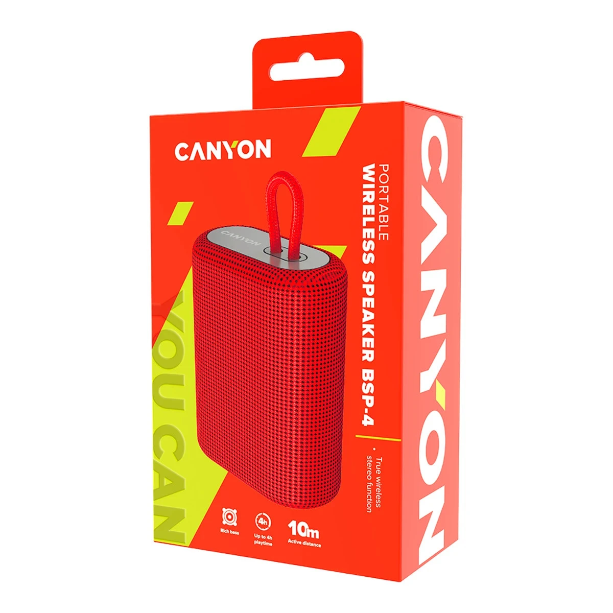 CANYON speaker BSP-4 5W Red