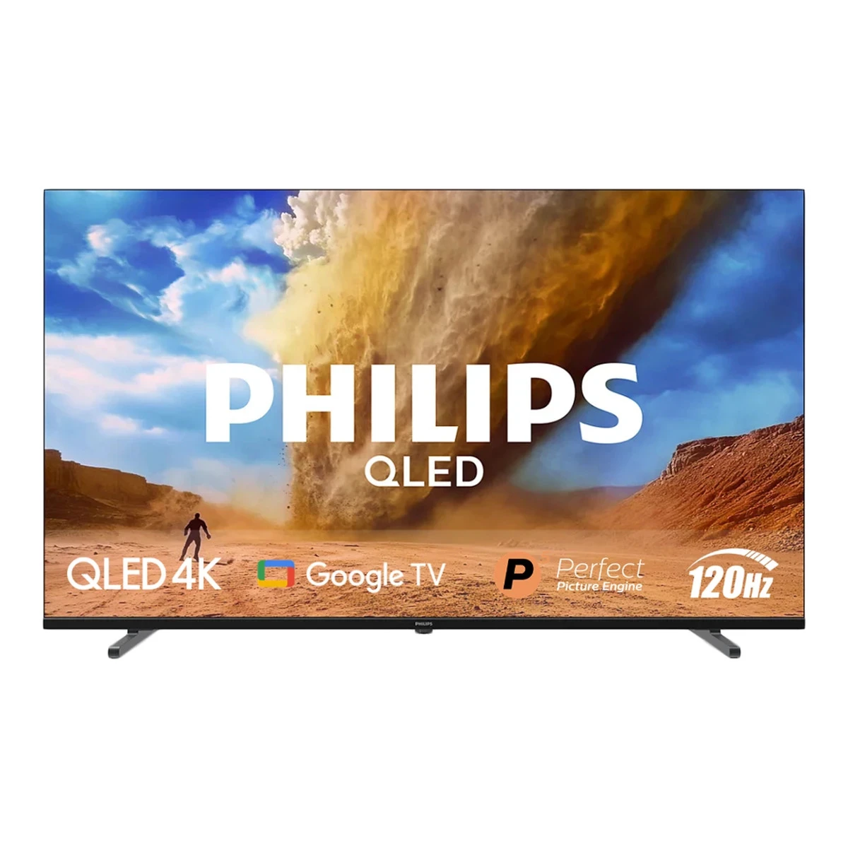 PHILIPS 65PUT8530/10 4K QLED 120 Hz Google TV 164 cm (65"), P5 Picture Engine procesor, Amazon Alexa and Google asistent, Wi-Fi Miracast, Dolby Vision i Dolby Atmos