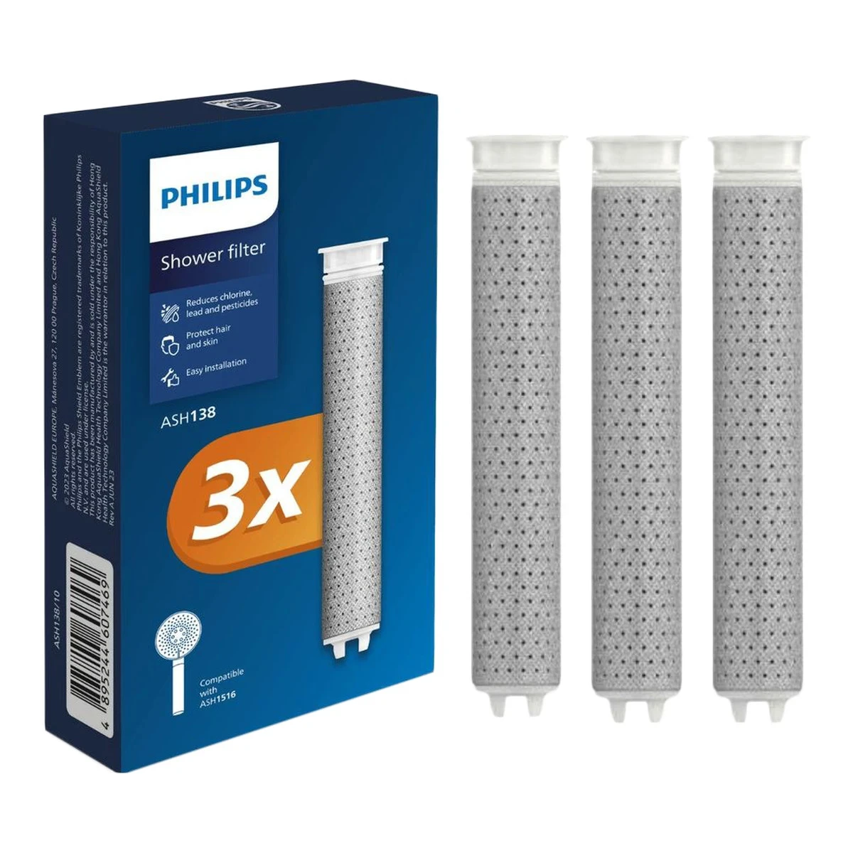 Filter uložak za tuš PHILIPS ASH138/10 ( 3 filtera u pakovanju )