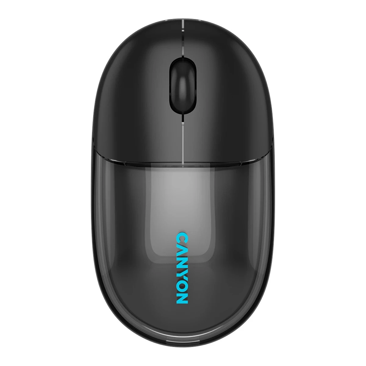 CANYON mouse OnClick 24 BT/ Wireless Transparent/Black