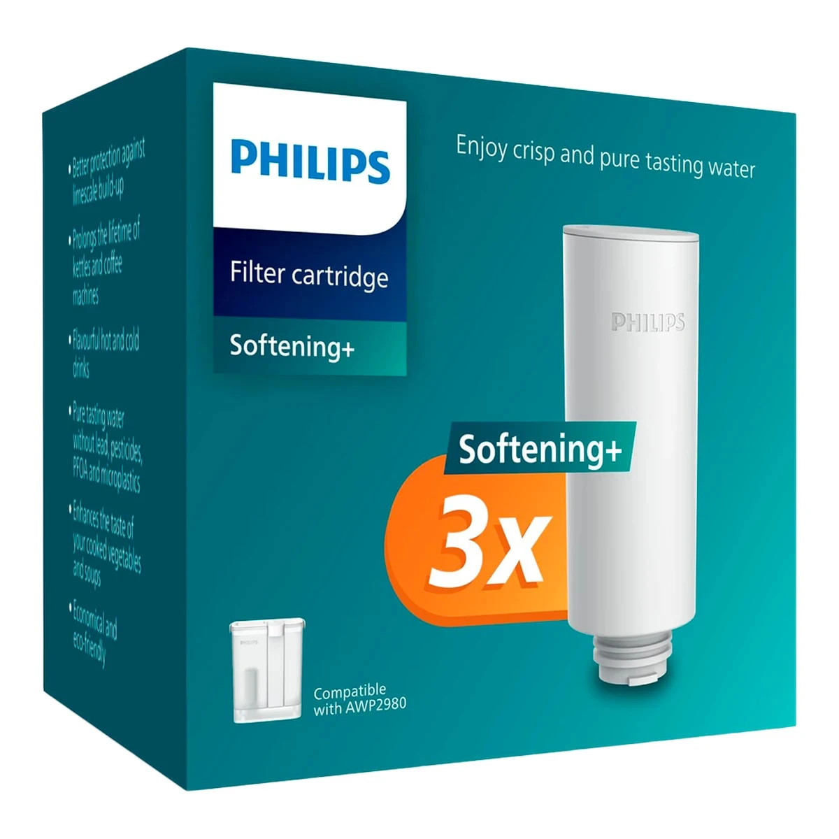 Philips Softening+ filteri za instant spremnik za vodu (3 pack)