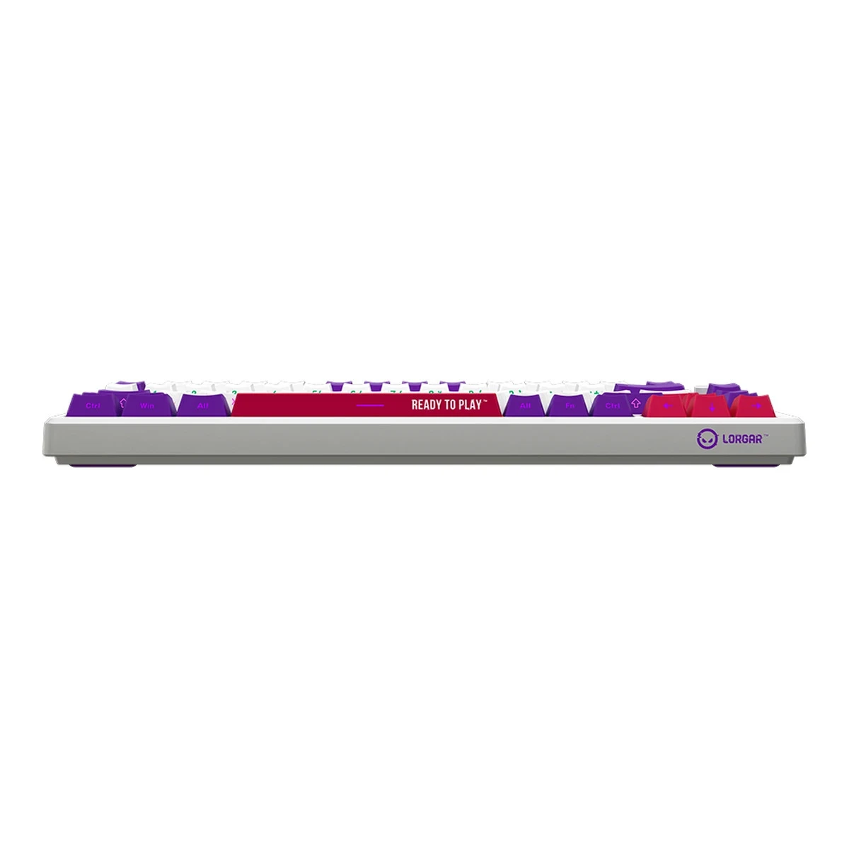 LORGAR KBP7075W, Wireless 75% Mechanical Gaming Keyboard Pro, White, EN layout