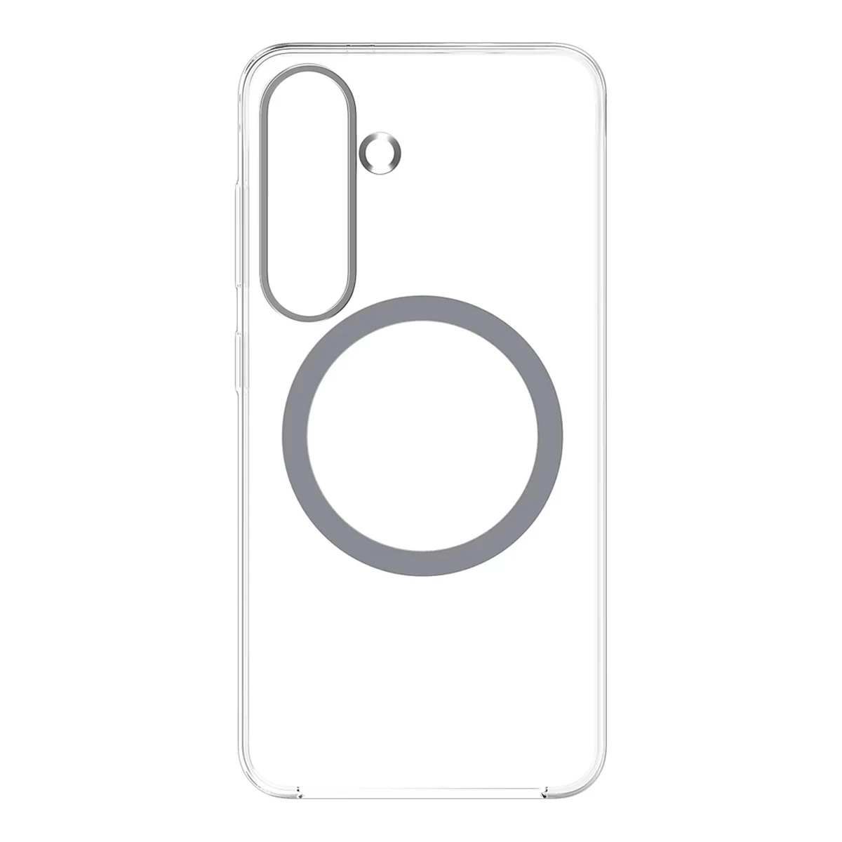 Samsung Galaxy S25 Clear Magnet Case Transparency