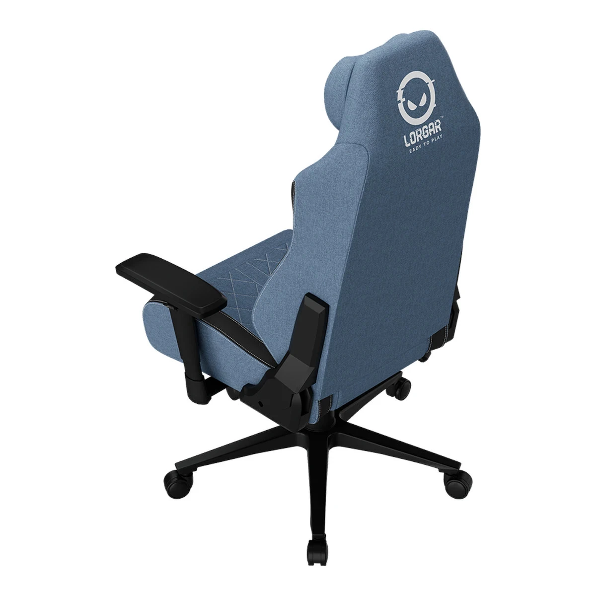 LORGAR CHA41, Ergonomic Gaming Chair Advanced, premium anti-stain fabric, Blue