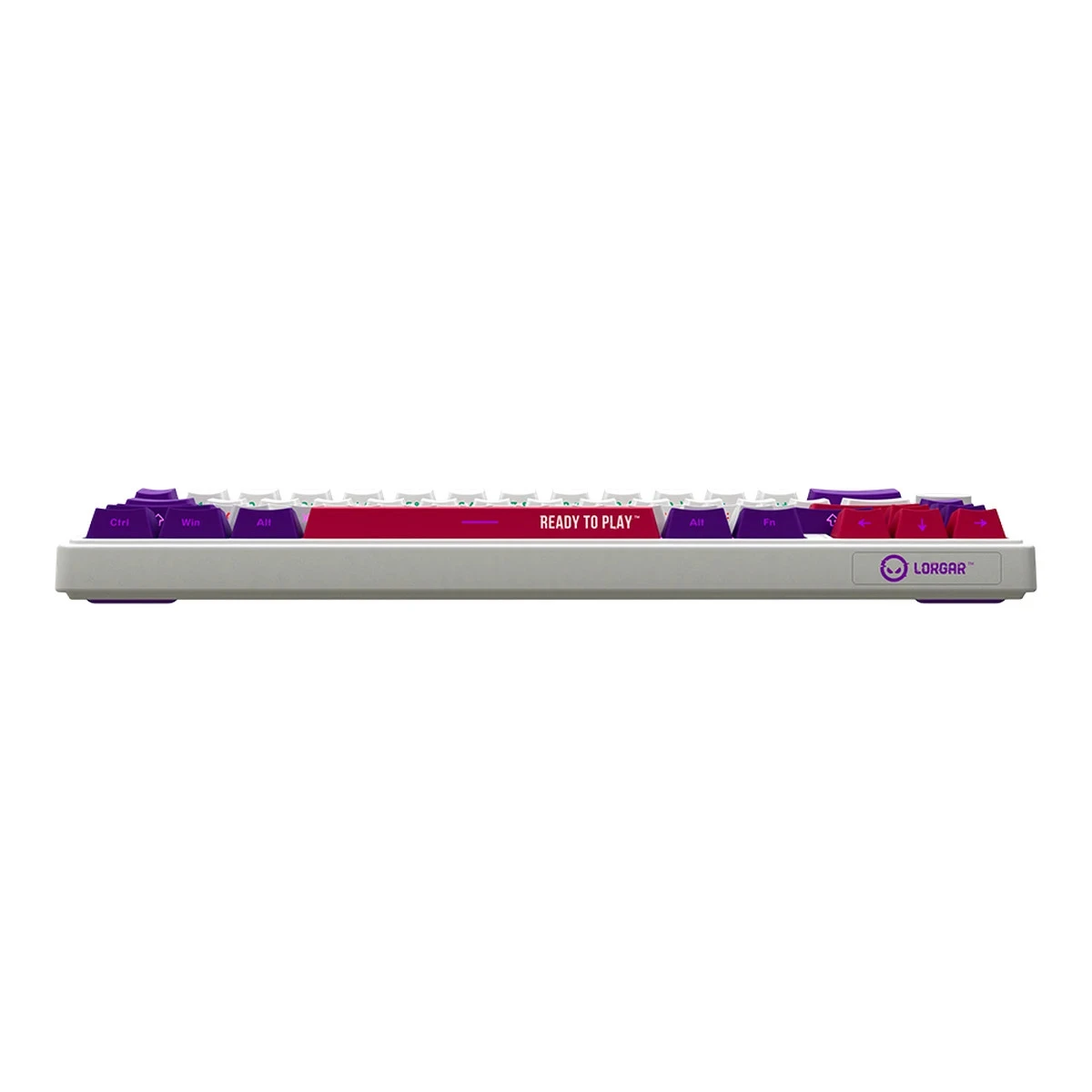 LORGAR KBP70MW, Wireless 65% Mechanical Gaming Keyboard Pro, White, EN layout