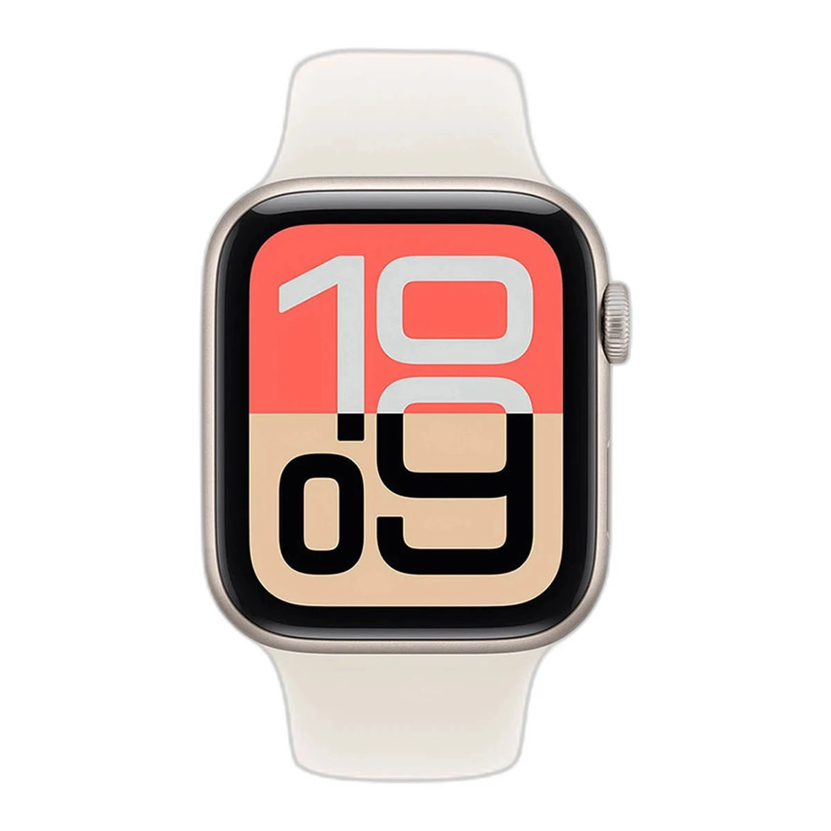 Apple Watch SE 3 GPS 40mm Starlight Aluminium Case with Starlight Sport Band - S/M,Model A3324