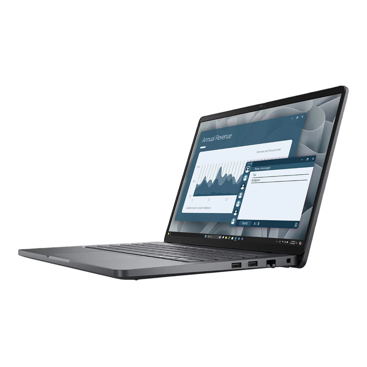 Dell Pro 14 (PC14255), 14" FHD+ (1920x1200), non-Touch, AMD Ryzen 5 220 (6C, 4.9 GHz), 16GB (1x16GB) DDR5, M.2 512GB SSD, AMD Radeon 740M, WiFi, BT, HDMI, USB-C (DP/PD), 2xUSB3.2, RJ-45, FngPr, Backlit kb, Win11Pro, 3Y