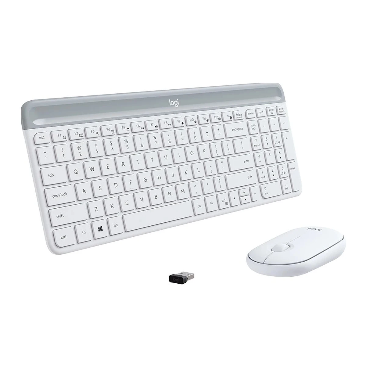 LOGITECH MK470 Slim Wireless Combo - OFF-WHITE - US INT'L
