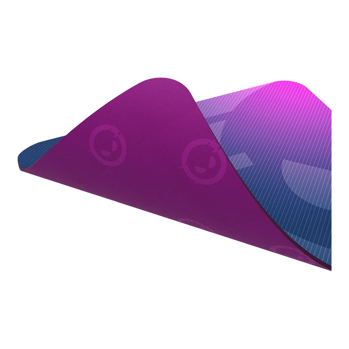 Lorgar Main 133, Gaming mouse pad, High-speed surface, Purple anti-slip rubber base, size: 360mm x 300mm x 3mm, weight 0.2kg