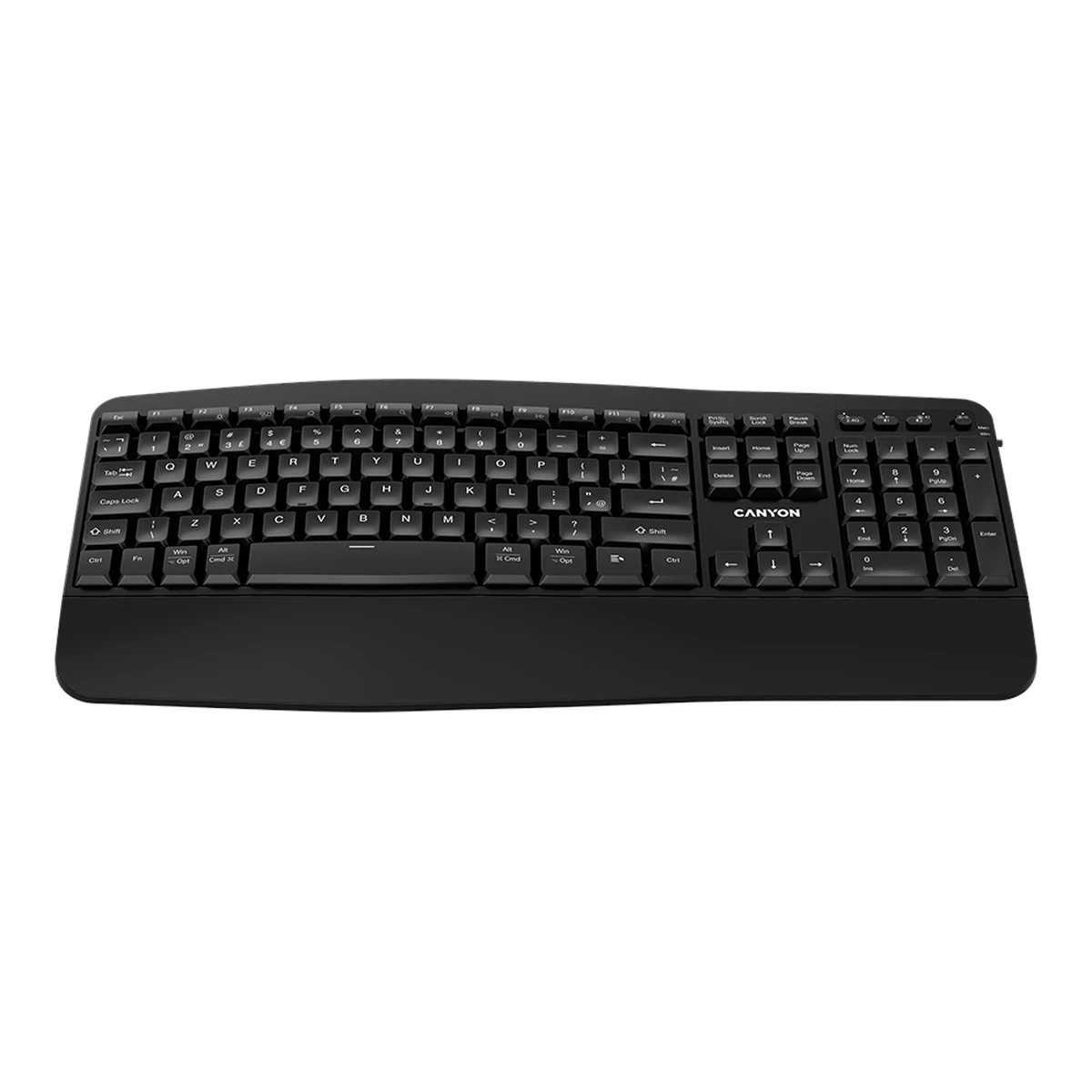 CANYON keyboard HKB-W6 Wireless Black