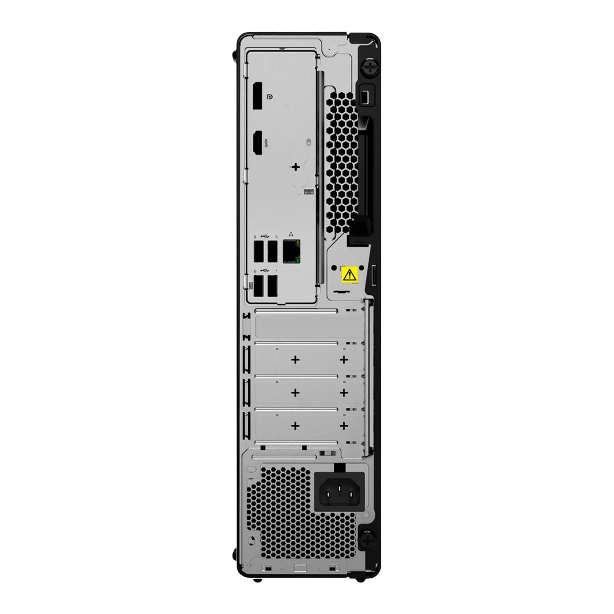 ThinkCentre M70s Gen 5 SFF, Intel Core i3-14100, 16GB DDR5-4800, 512GB M.2 PCIe Gen4 SSD, Integrated Graphics, Front: 1x USB-C 3.2 Gen 1, 2x USB-A 3.2 Gen 1, 2x USB-A 2.0, Rear: 2x USB-A 3.2 Gen 1, 2x USB-A 2.0, HDMI, DisplayPort, RJ-45, USB KB/Mouse, 180W, W11Pro, 3Yr