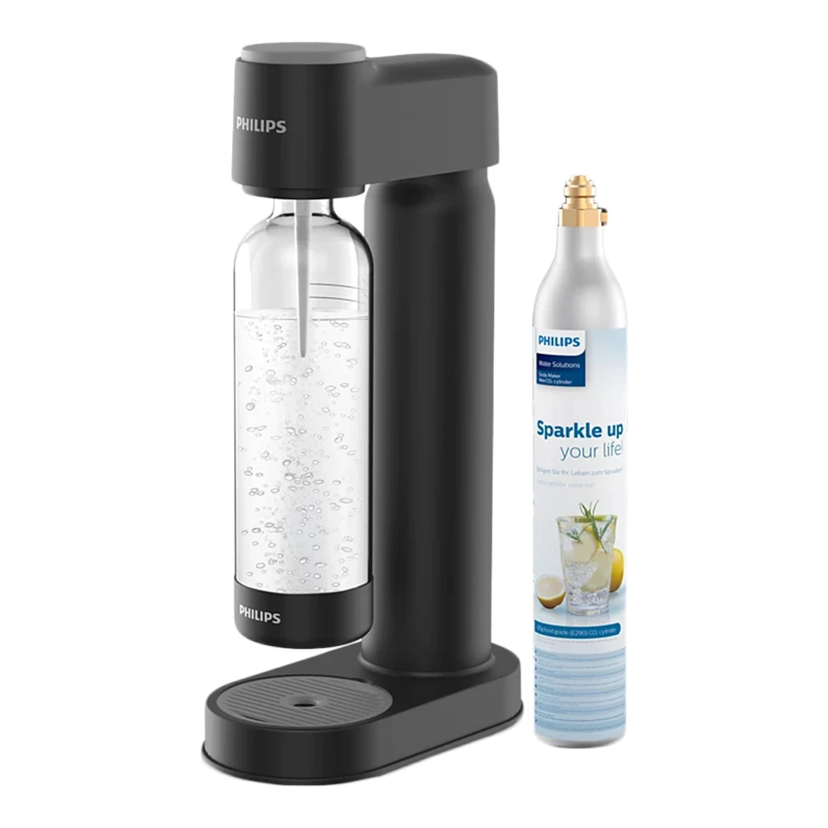 Aparat za soda vodu, crni, PHILIPS ADD4901BK/10