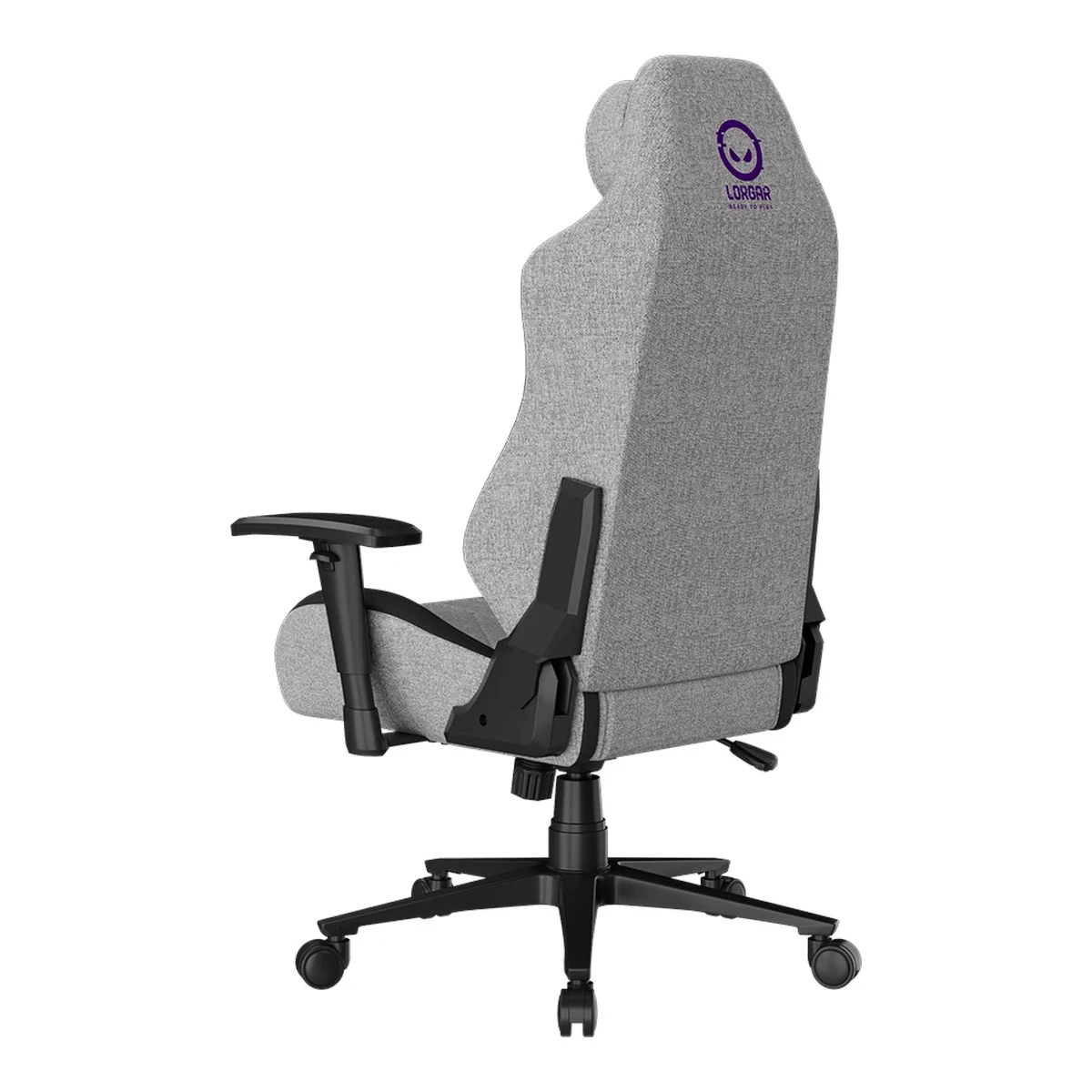 LORGAR CHA41, Ergonomic Gaming Chair Advanced, premium anti-stain fabric, Grey