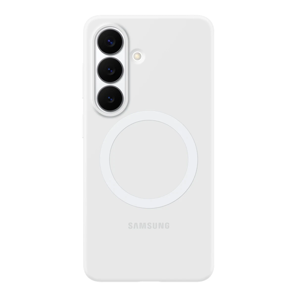 Samsung Galaxy S26 Silicone Magnet Case White