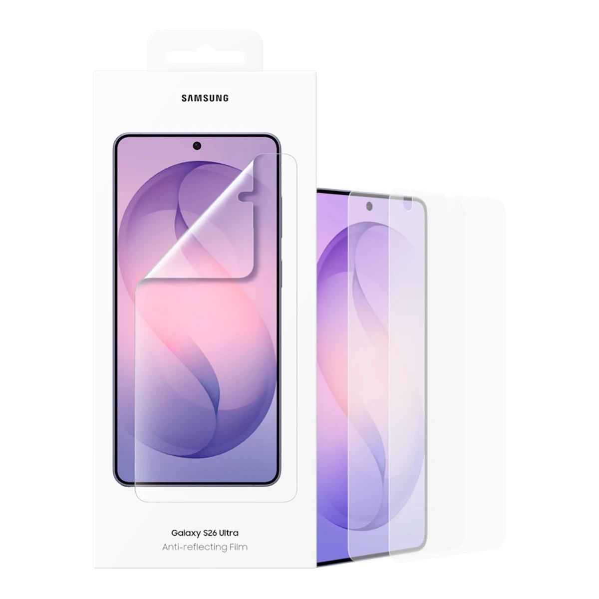 Samsung Galaxy S26 Ultra Anti-reflecting Screen Protector Transparent