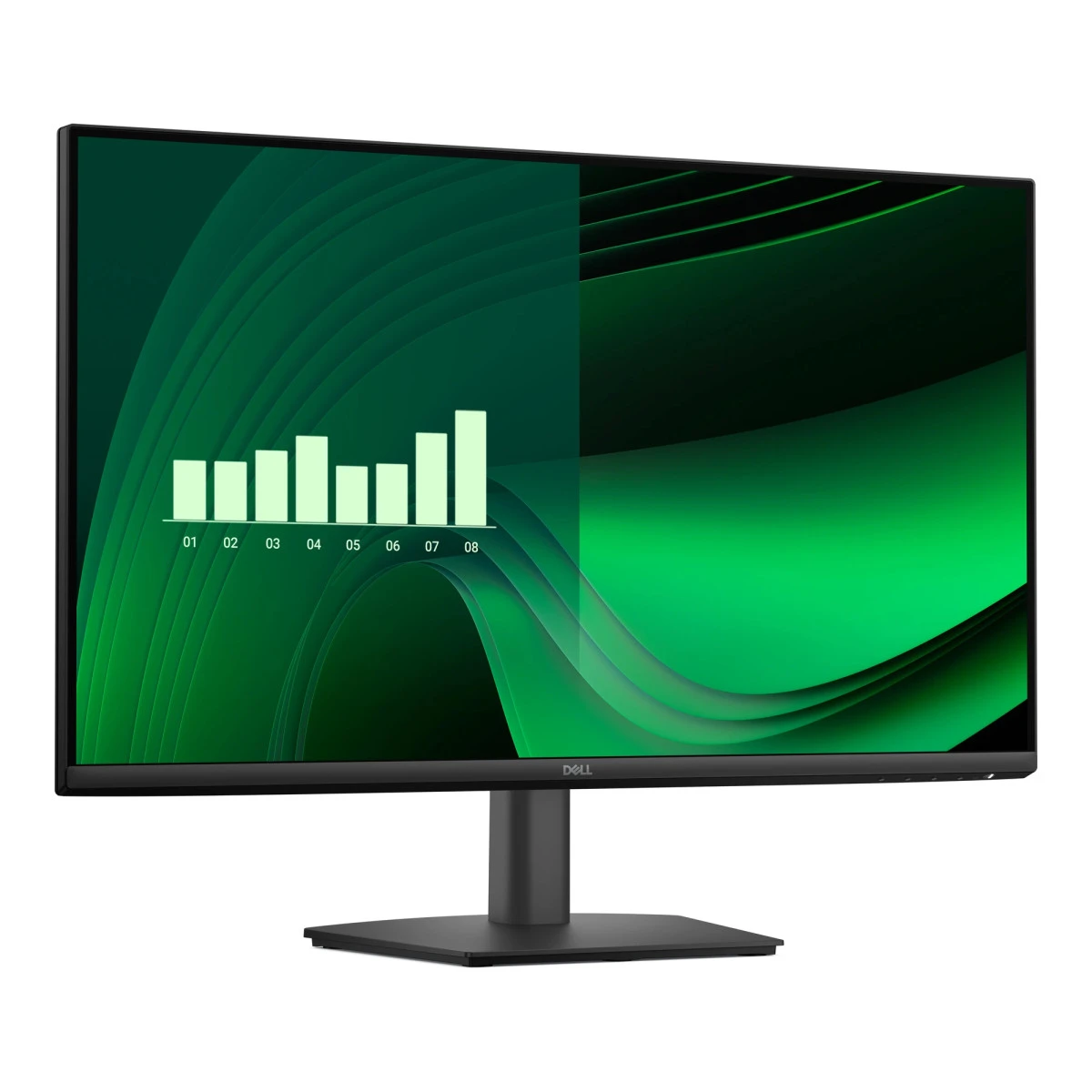 Monitor Dell Pro 27 E2725HM, 1920x1080, FHD, 100Hz, IPS Antiglare, 16:9, 1000:1, 300 cd/m2, 8ms/5ms, 178/178, DP, VGA, Tilt, 3Y